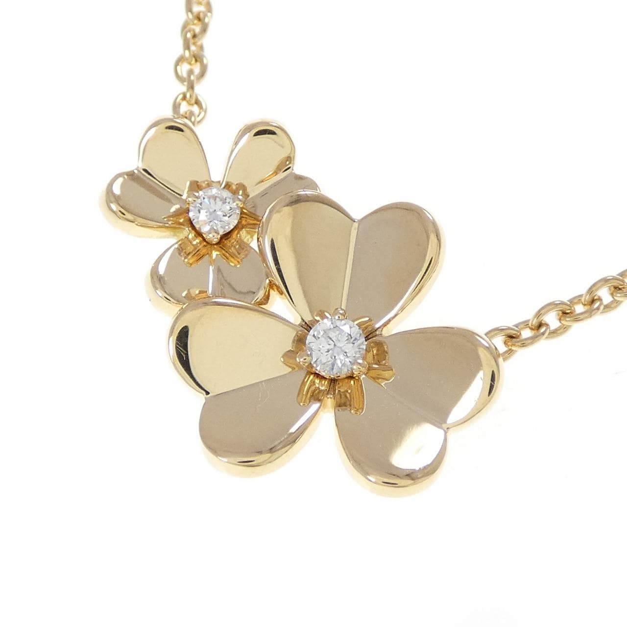 ヴァンクリーフ&アーペル フリヴォル　9フラワー ネックレス