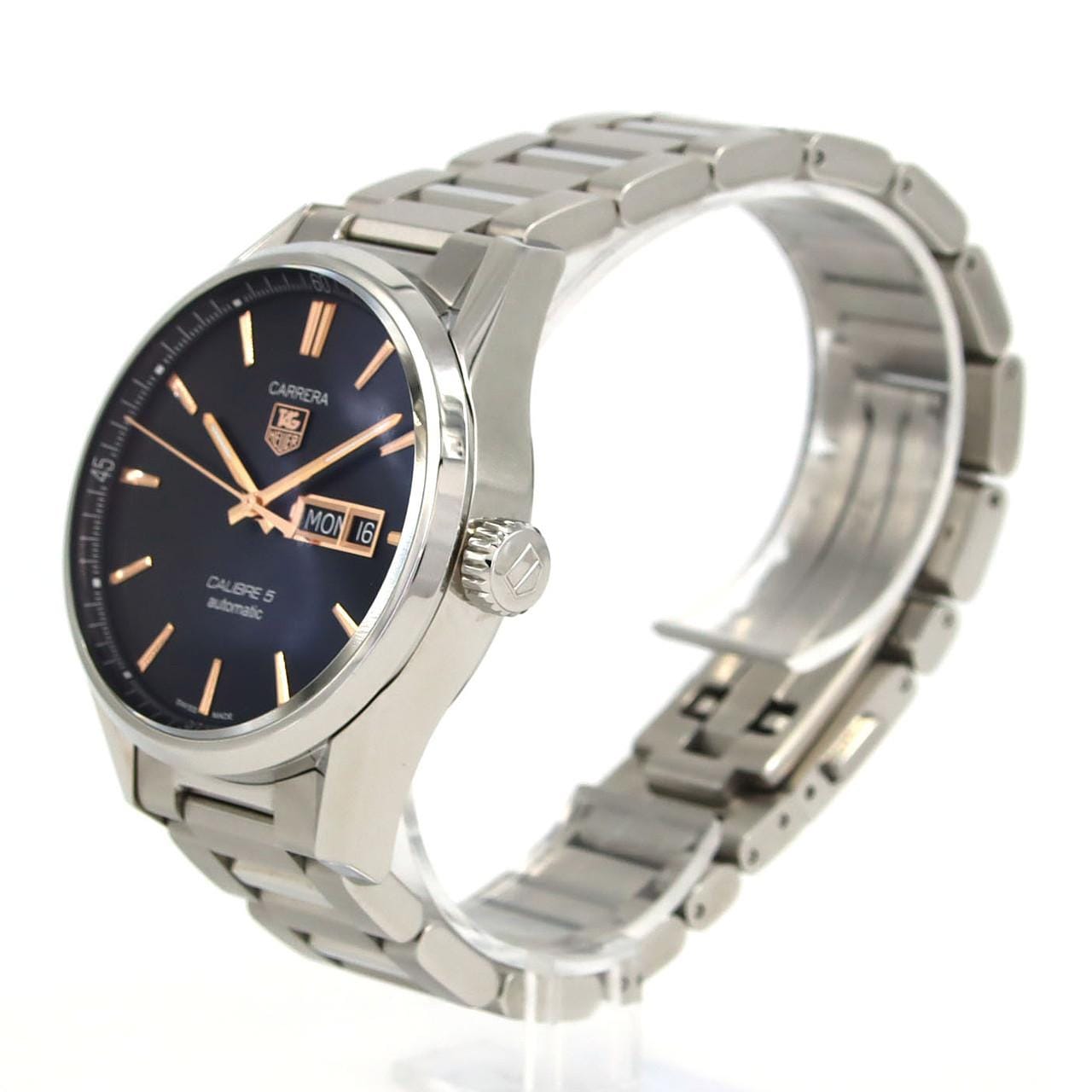 【ノーメンテナンス還元価格】タグ･ホイヤー カレラデイデイト･キャリバー5 WAR201C.BA0723 SS 自動巻