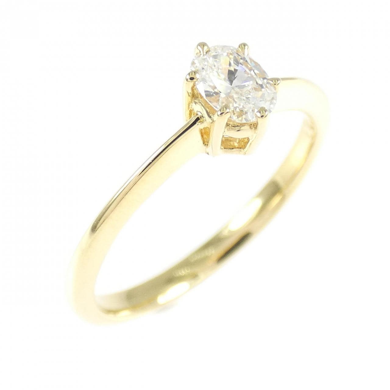 K18YG ダイヤモンド リング 0.21CT