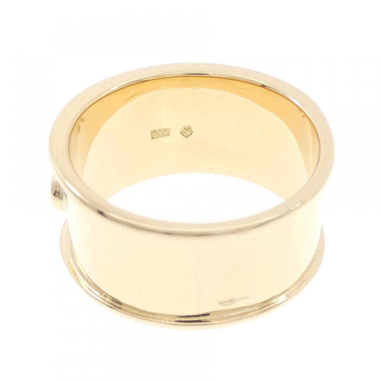 K18YG/K18WG ダイヤモンド リング