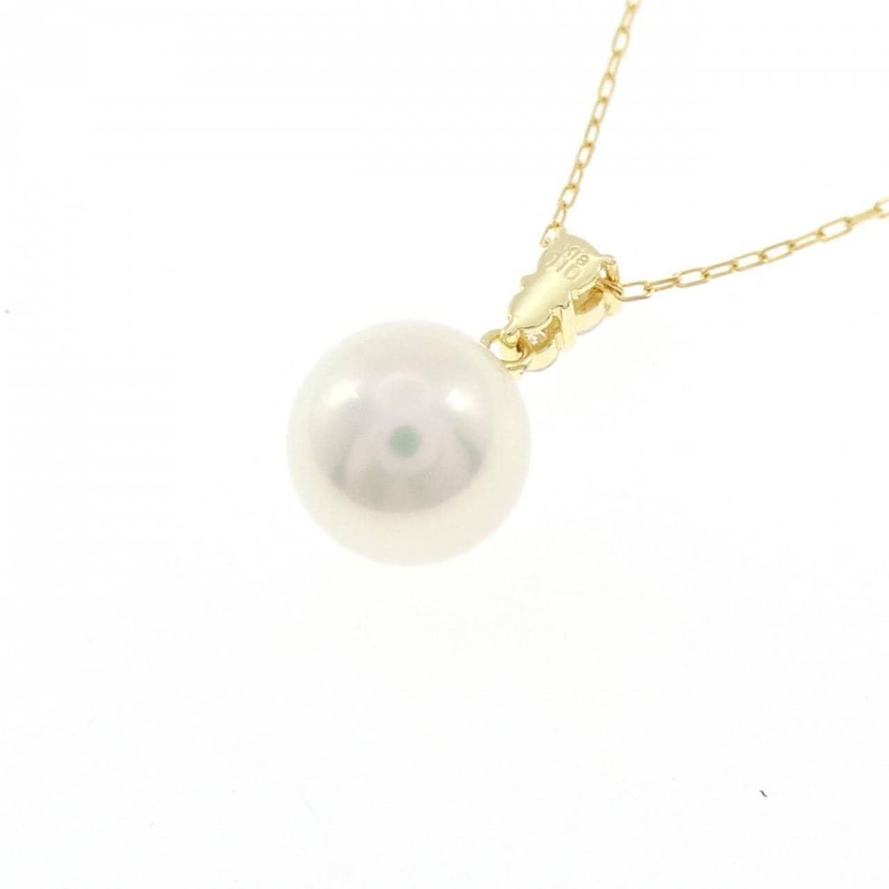 K18YG アコヤパール ネックレス 8.5mm