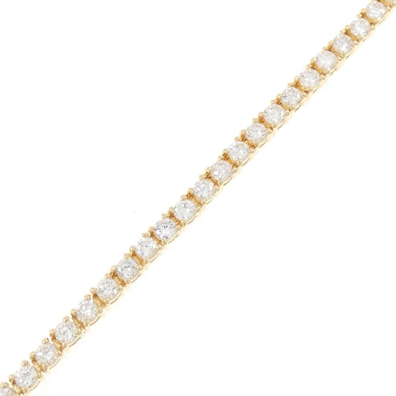 K18YG ダイヤモンド ブレスレット 2.00CT