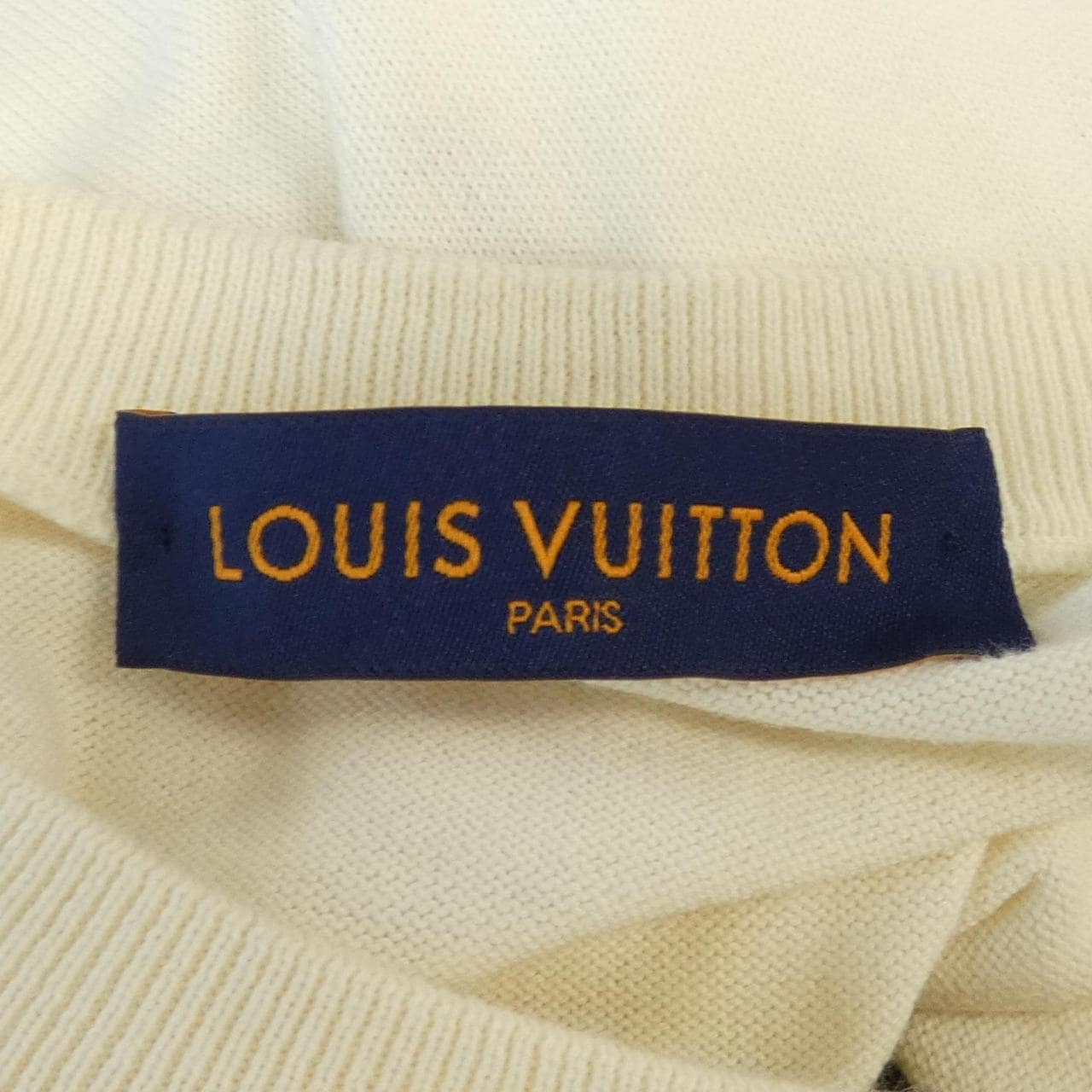 ルイヴィトン LOUIS VUITTON インタルシアジャカードダックショートスリーブクルーネック HMN04WF96 ニット