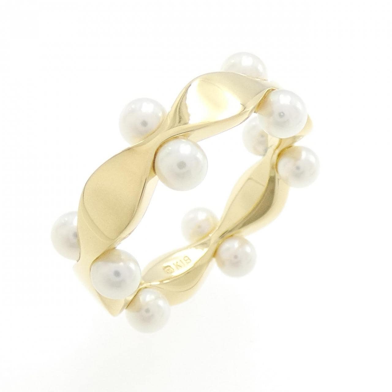 MIKIMOTO Akoya珍珠戒指