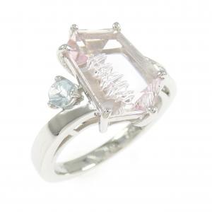 PT950 カラーストーン リング