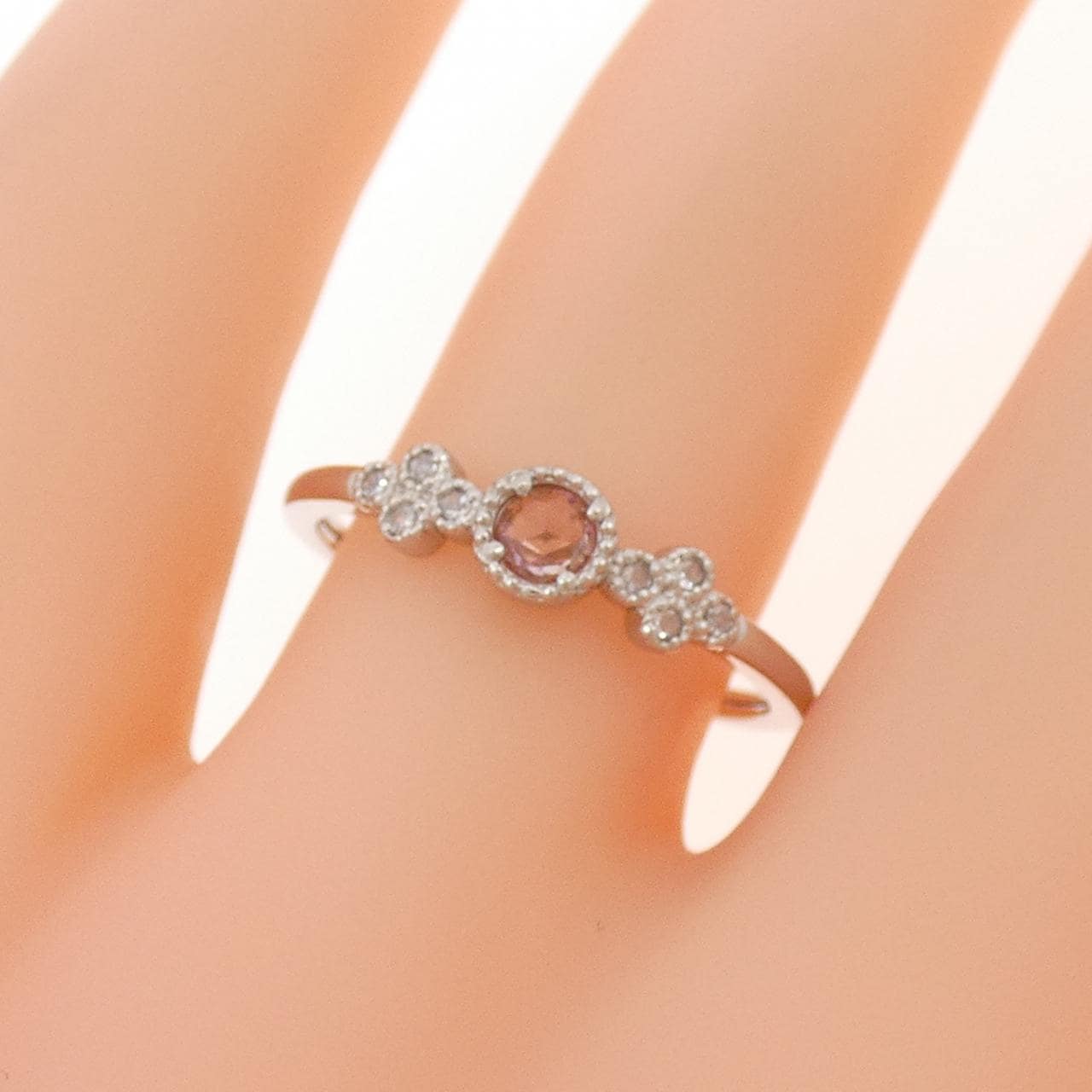 PT900 サファイヤ リング 0.109CT