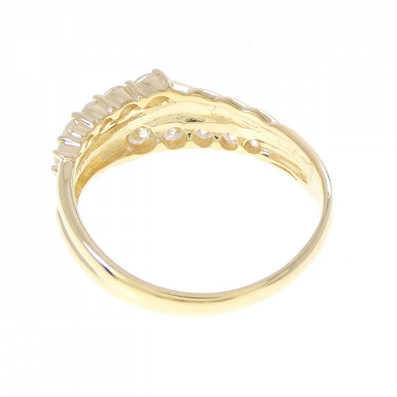 K18YG ダイヤモンド リング 0.50CT