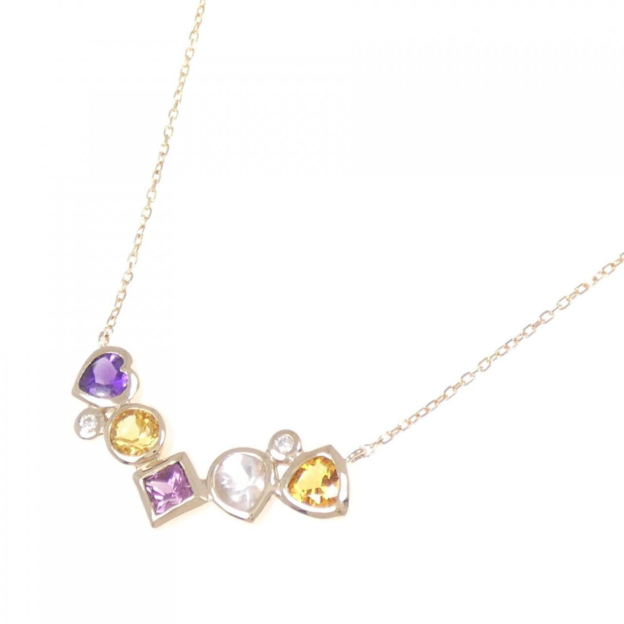 4°C Color Stone Necklace