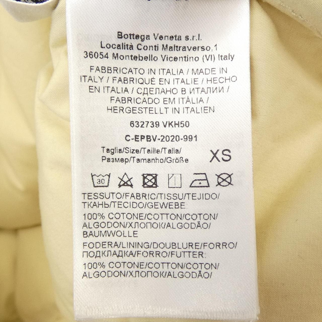 ボッテガヴェネタ BOTTEGA VENETA 632739 VKH50 ダウンジャケット