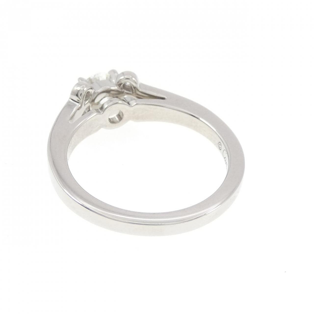 カルティエ バレリーナ リング 0.35CT H VS2 3EXT