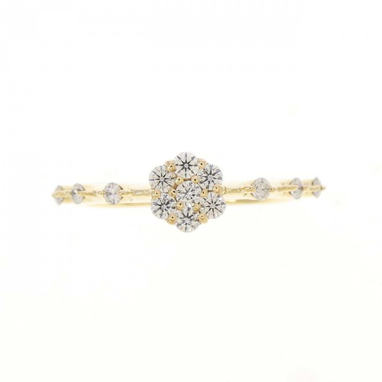 K18YG ダイヤモンド リング 0.23CT