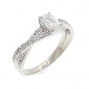 PT900 ダイヤモンド リング 0.523CT F VVS1 ファンシーカット