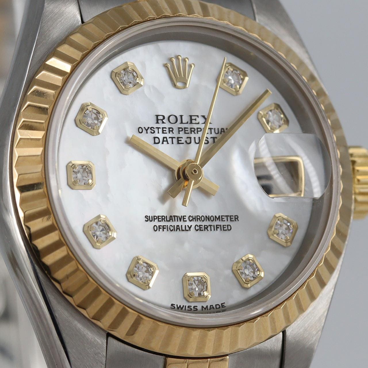 ロレックス デイトジャスト 79173NG SSxYG 自動巻 Y番