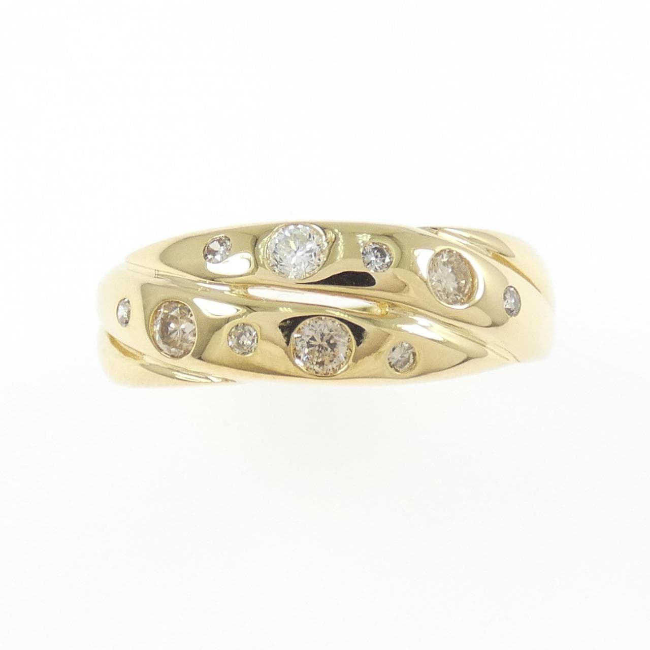 K18YG ダイヤモンド リング 0.29CT