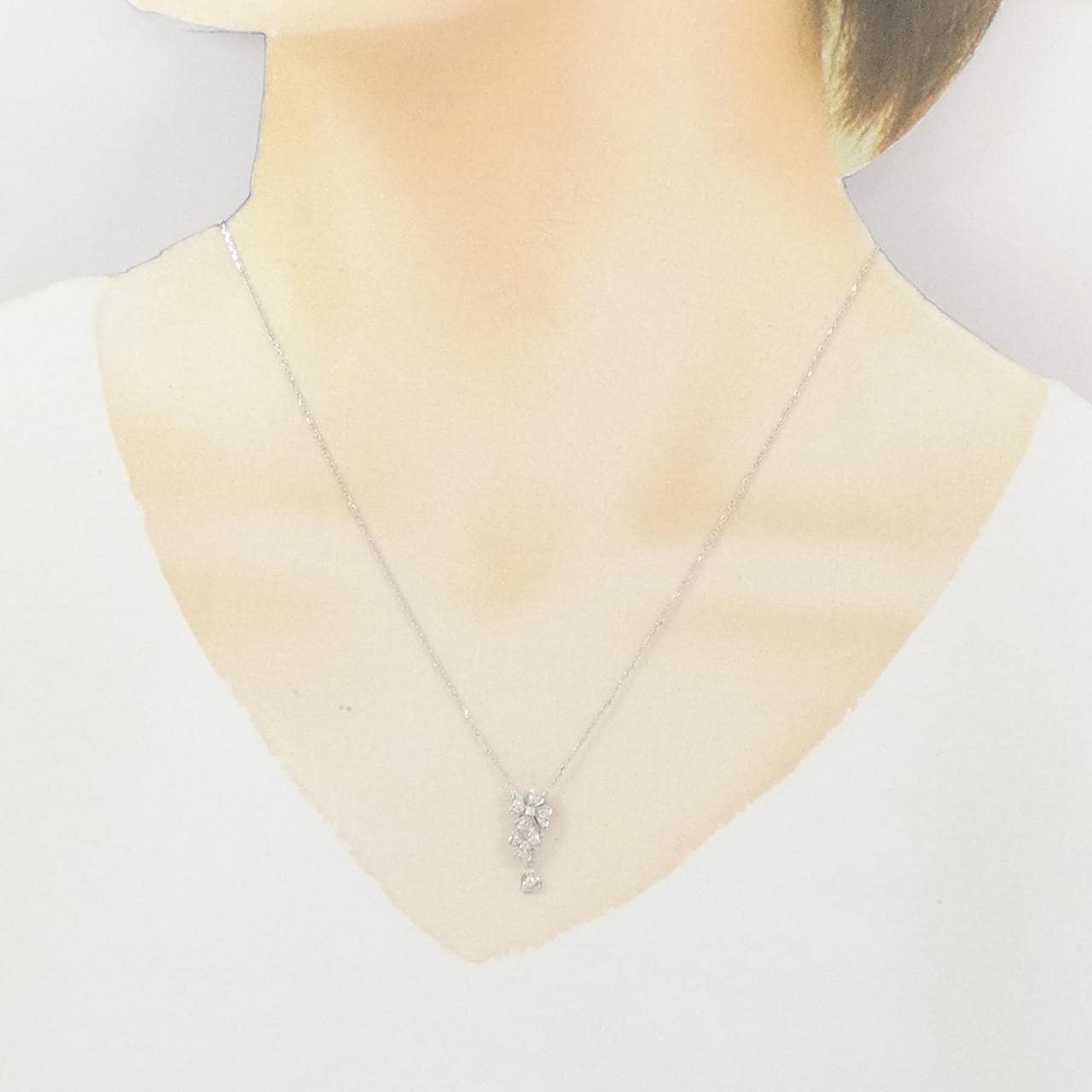 ヴァンドーム ダイヤモンド ネックレス