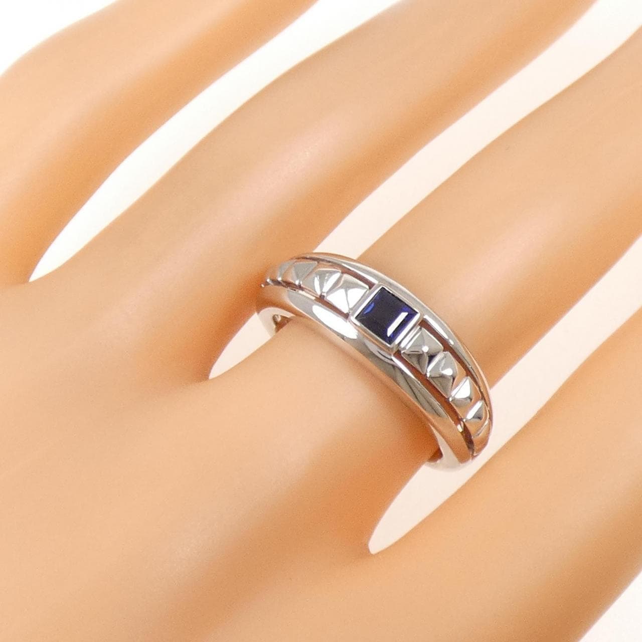 ポーラ サファイヤ リング 0.28CT