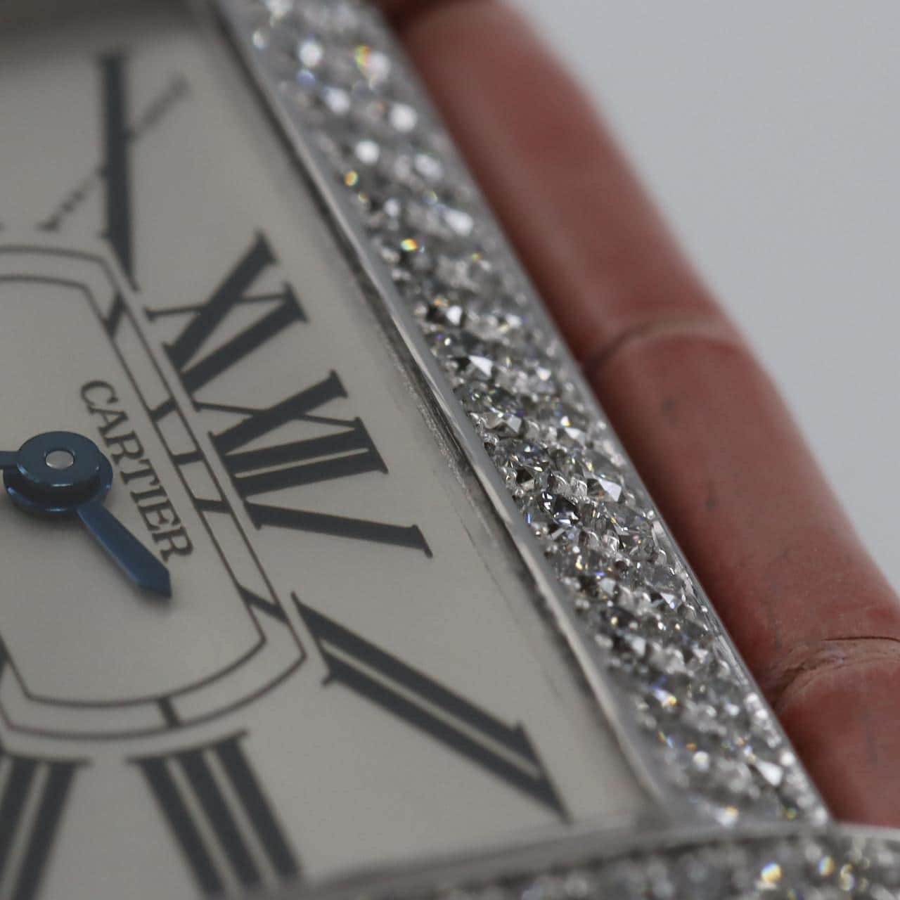 カルティエ ミニタンクディヴァン WG/2D WA301236 WG クォーツ