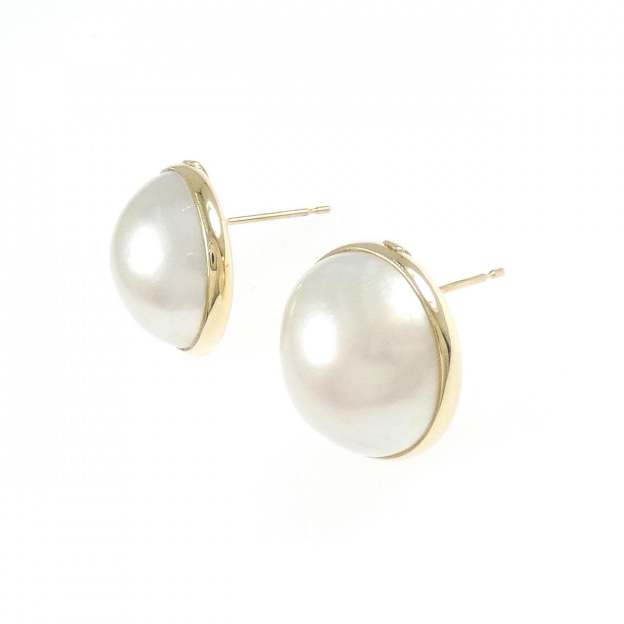 K18YG マベパール ピアス