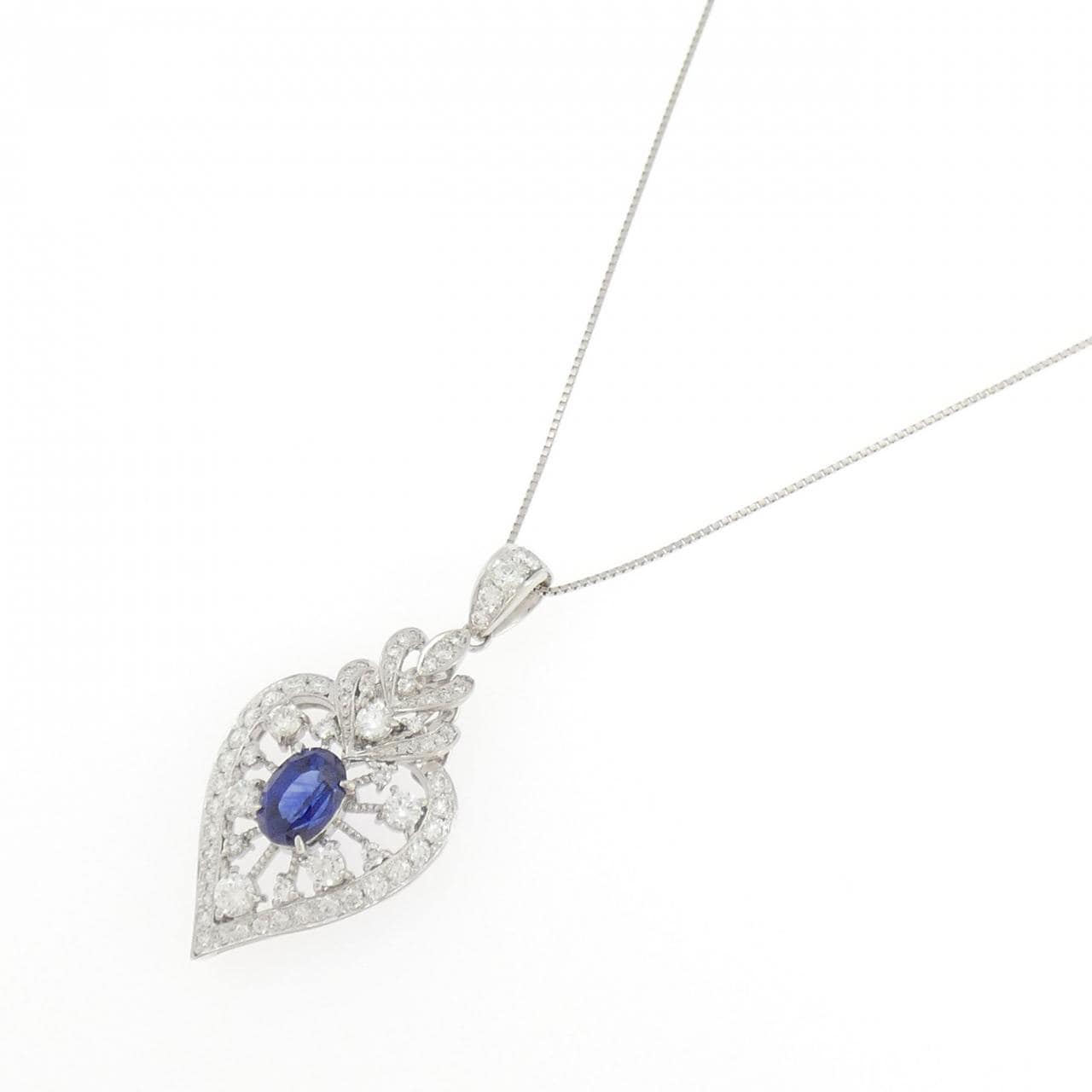 PT900/PT850 サファイヤ ネックレス 2.31CT