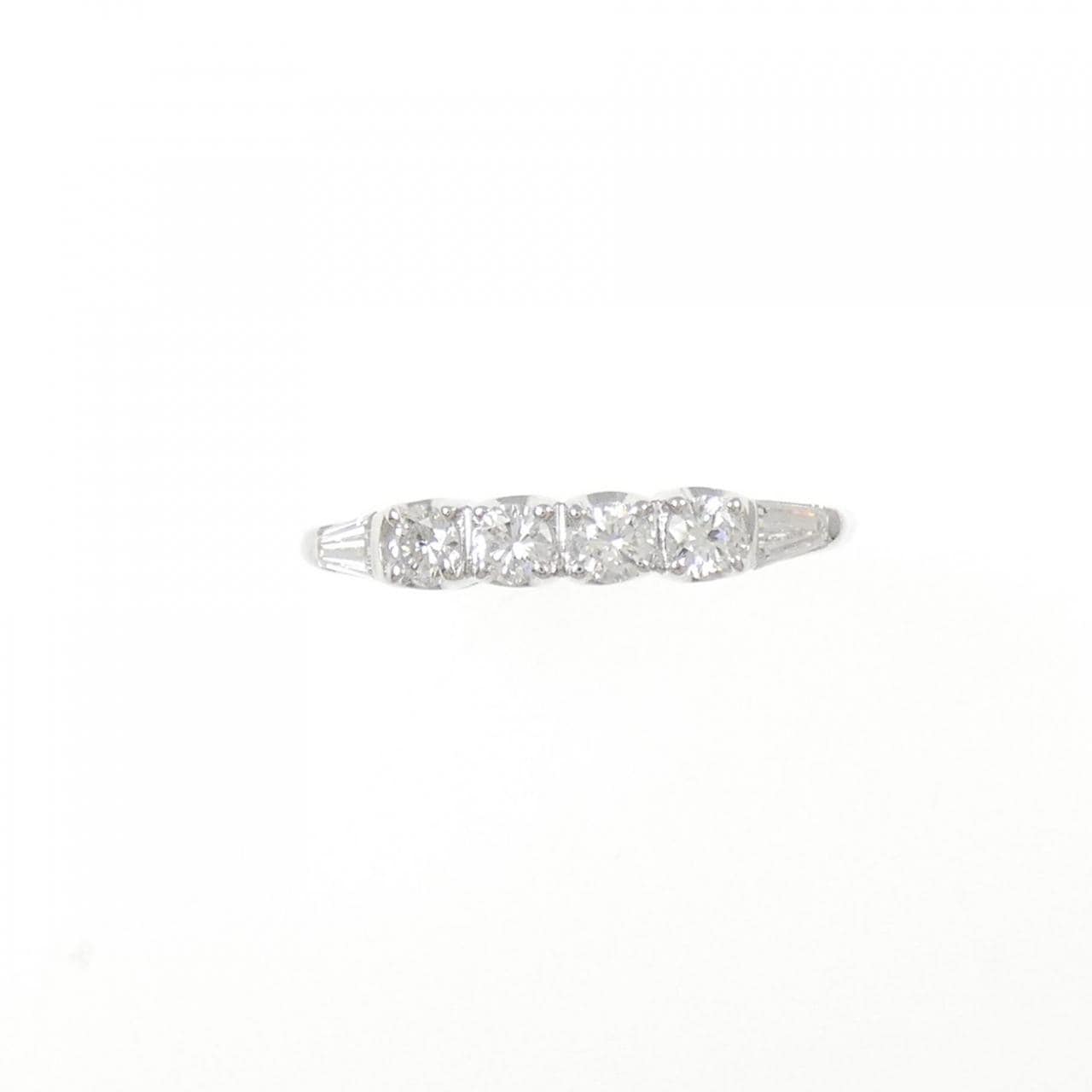 K14WG ダイヤモンド リング