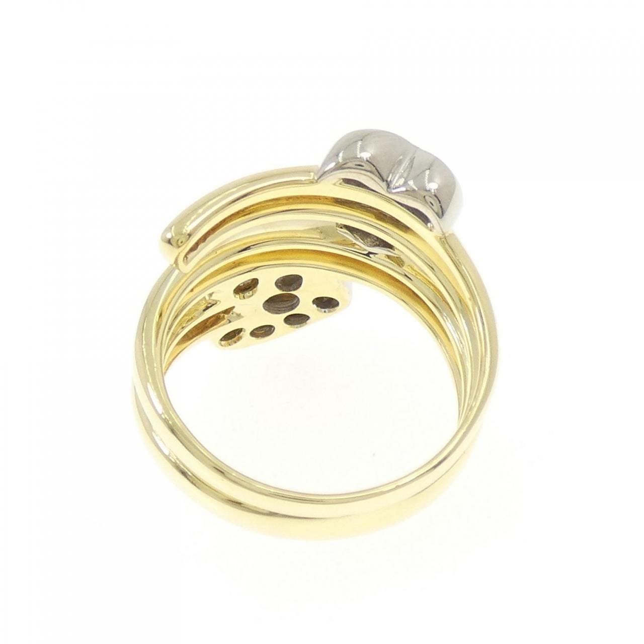 ポンテヴェキオ ハート ダイヤモンド リング