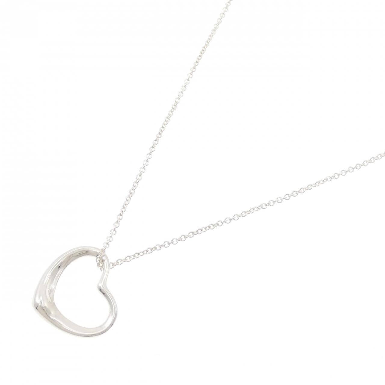 ティファニー オープンハート ネックレス