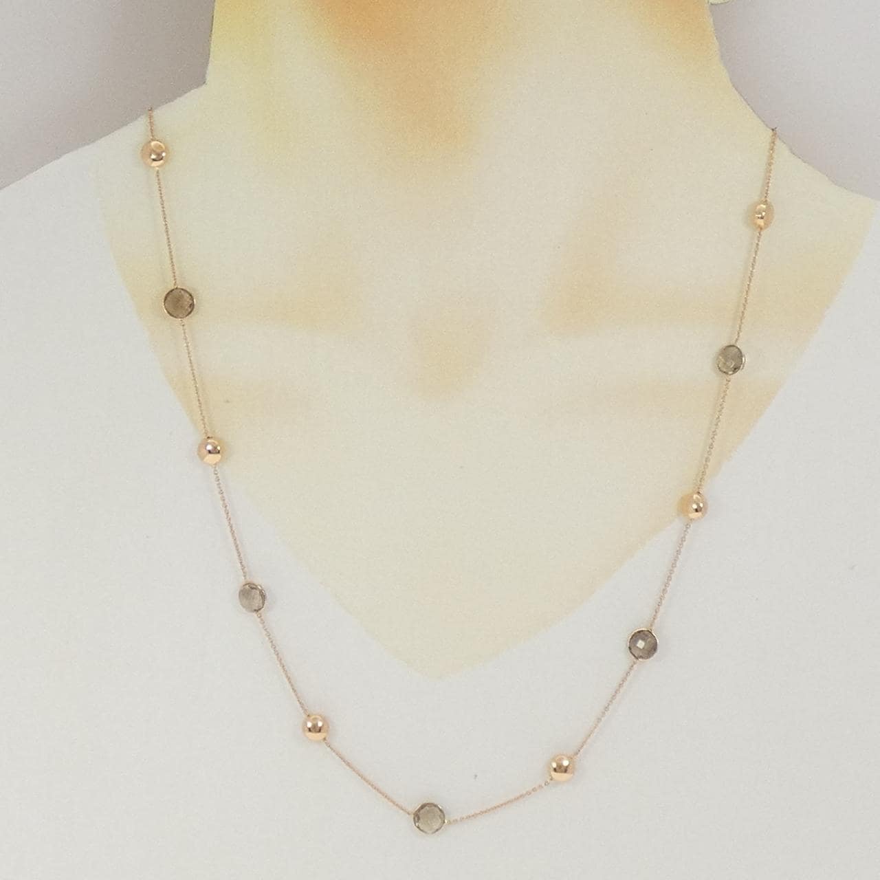 キメント スモーキークォーツ ネックレス