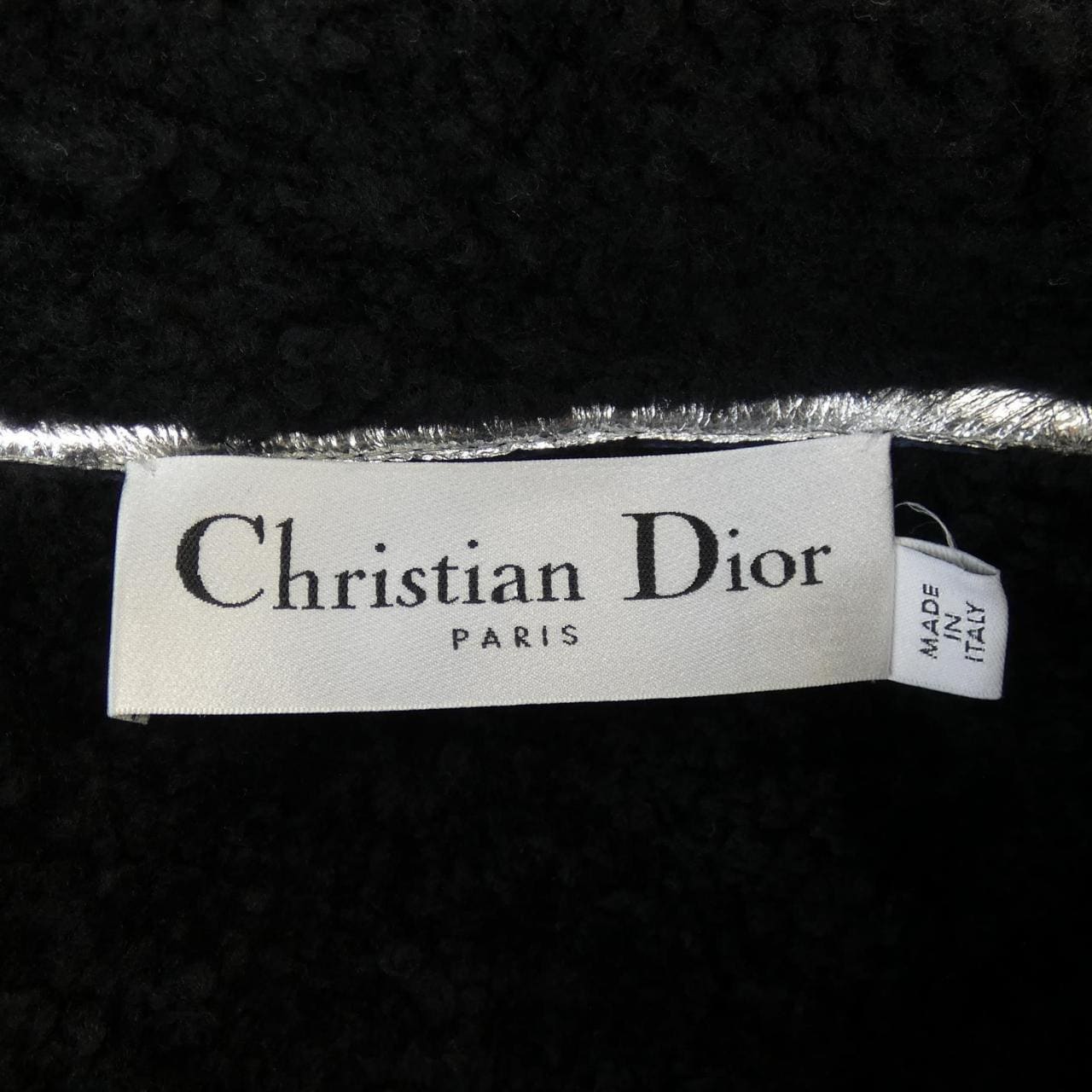 CHRISTIAN DIOR羊毛皮夾克