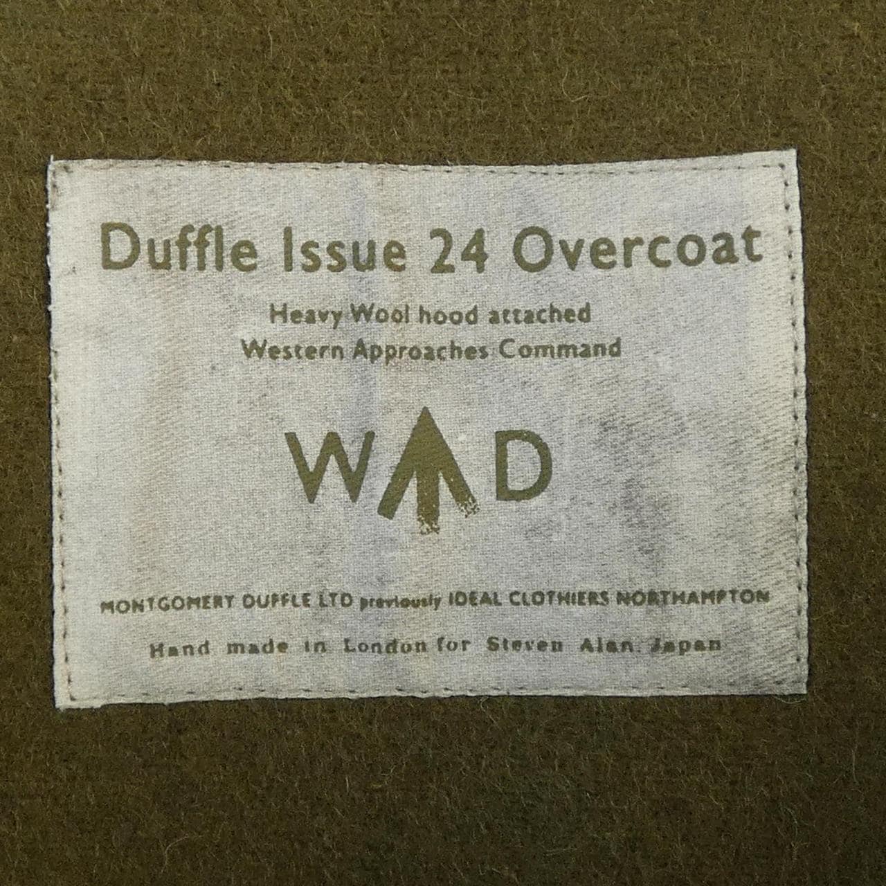 オリジナルモンゴメリー ORIGINAL MONTGOMERY ダッフルコート