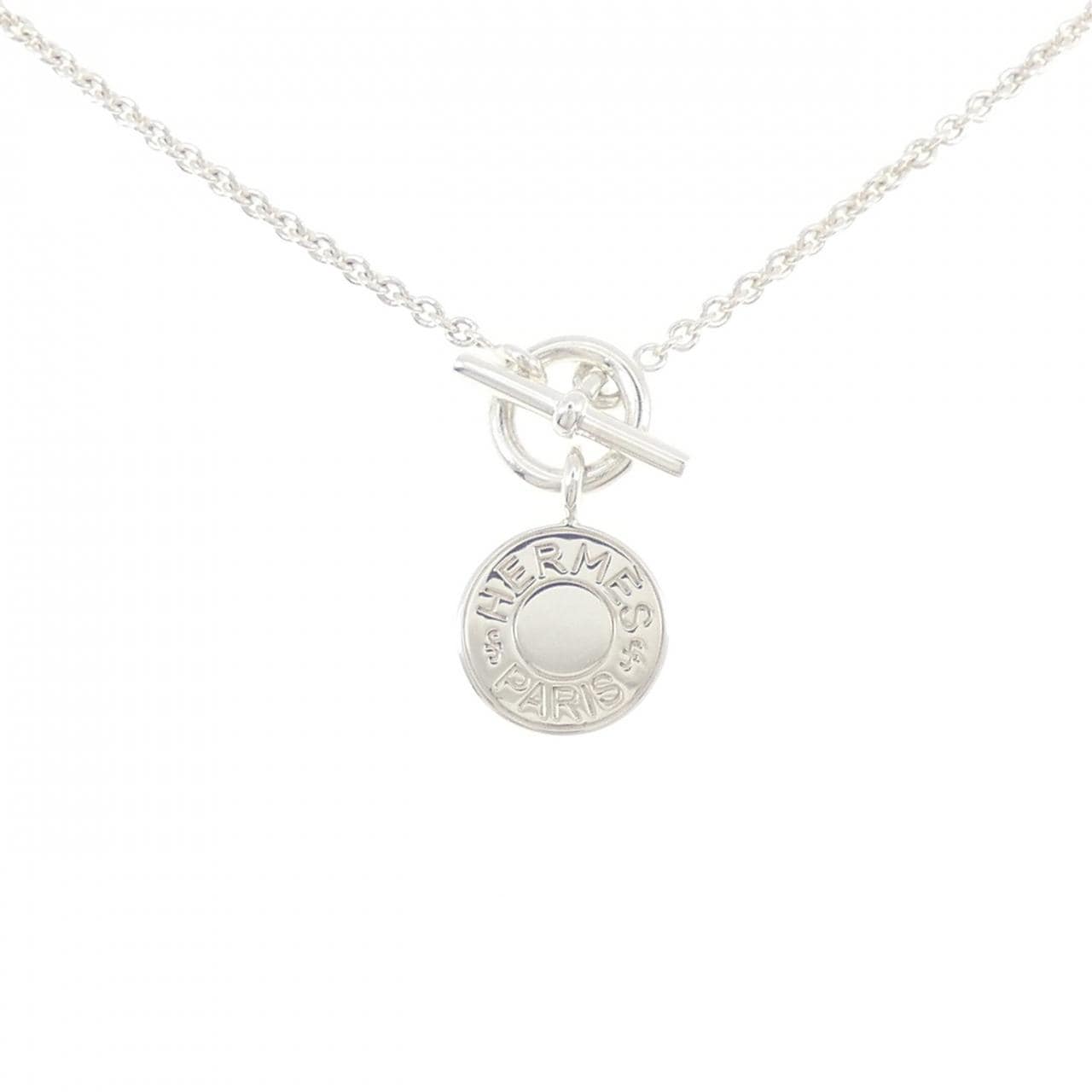 HERMES amulettes H Confetti Necklace