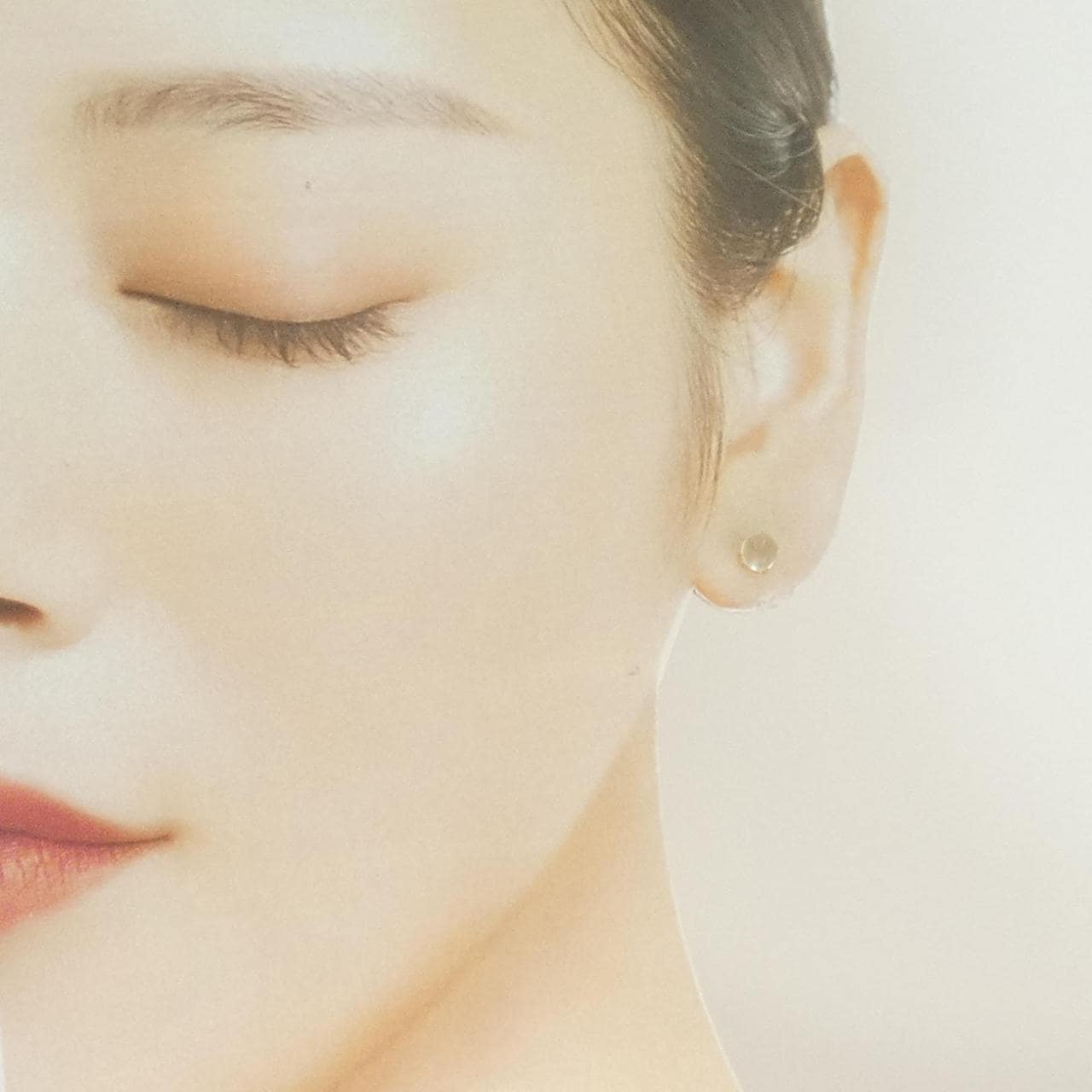 【新品】K18YG ムーンストーン ピアス