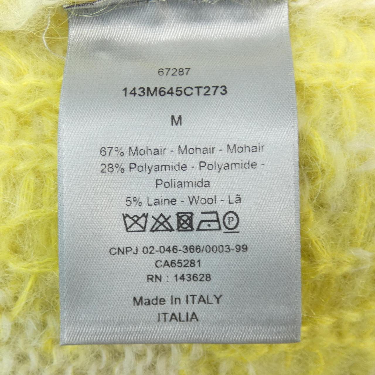 ディオール DIOR PETER DOIG 143M645CT273 ニット