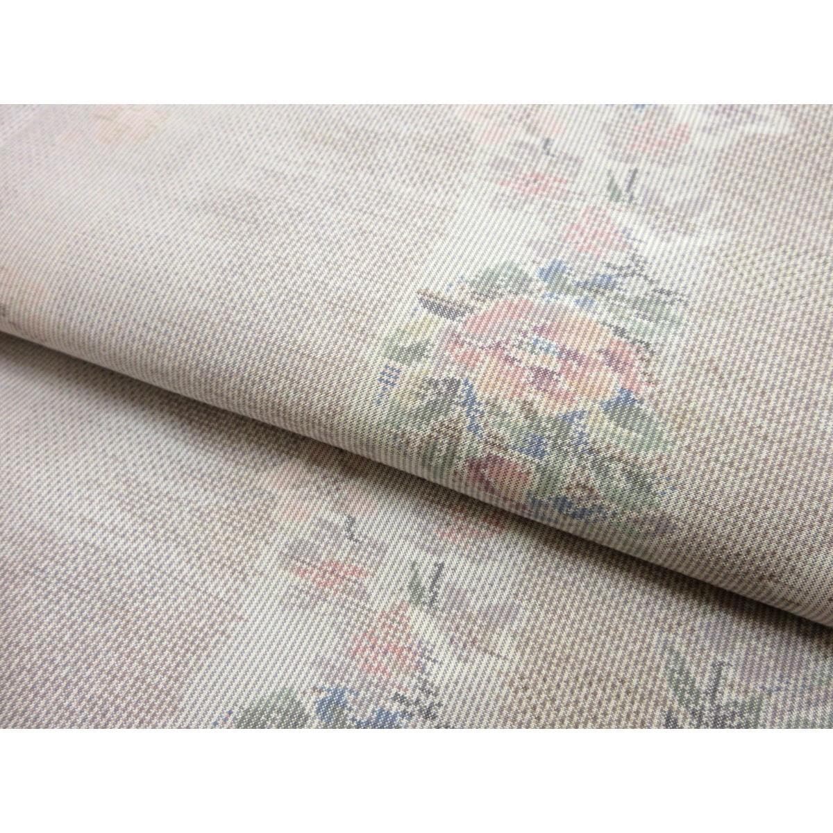 【未使用品】紬　【都喜ヱ門大島紬】裄丈Ｓ寸