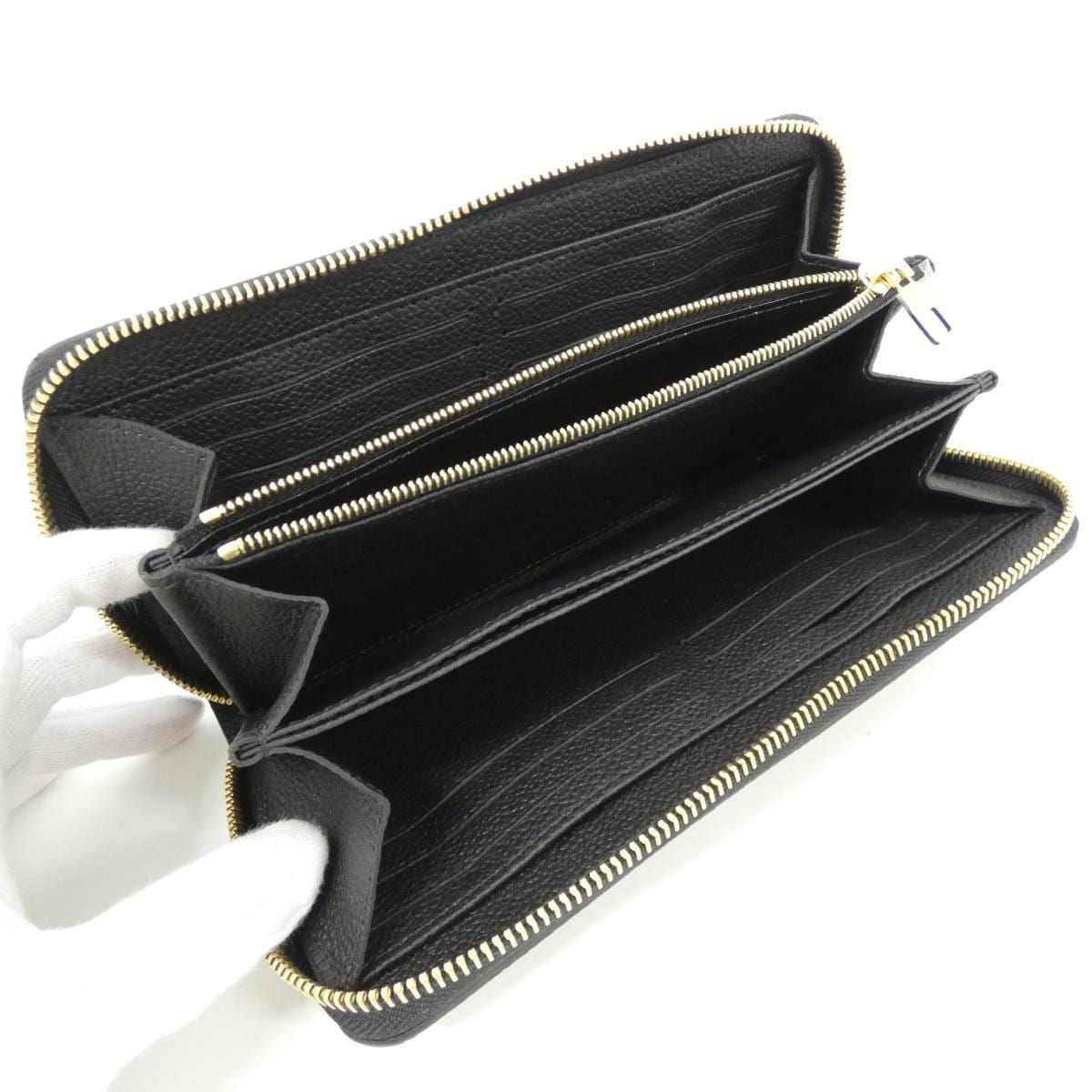 【未使用品】ルイヴィトン　バイカラー　モノグラムアンプラント　ジッピー　ウォレット　財布
