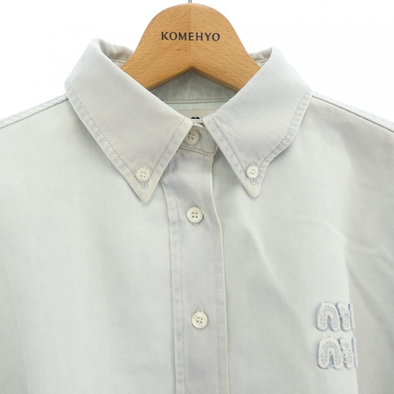 ミュウミュウ MIU MIU GWC096 S231 12V7 シャツ