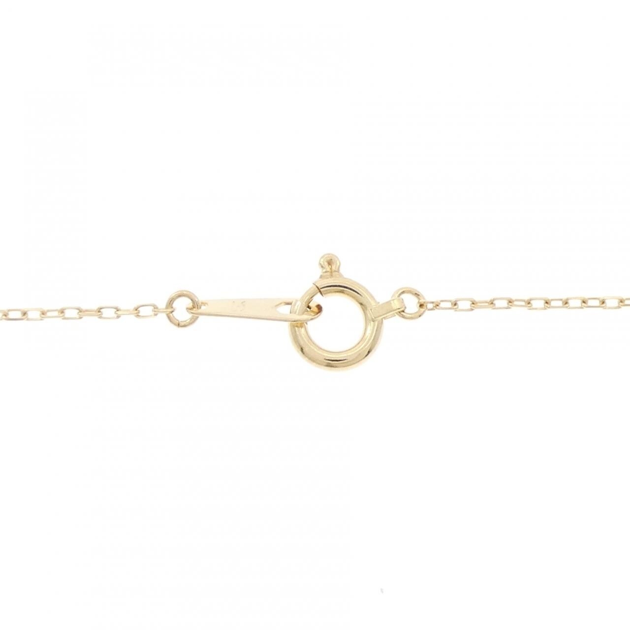 K18YG スター ダイヤモンド ネックレス 0.18CT