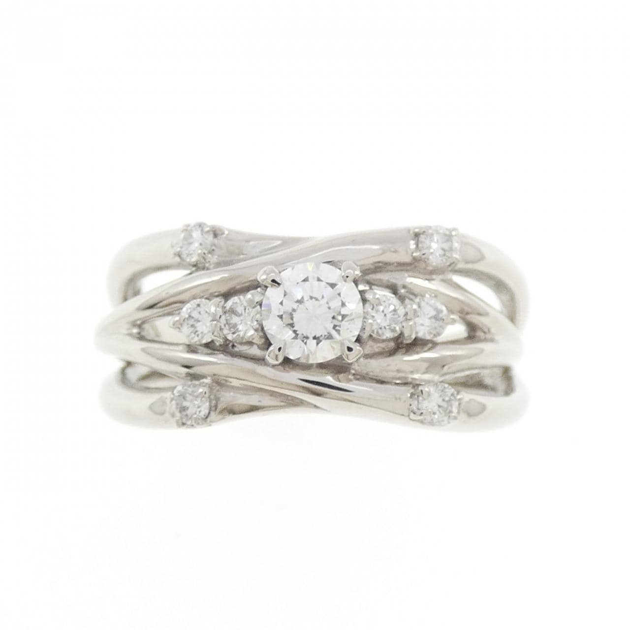 PT900 ダイヤモンド リング 0.277CT F SI1 Good