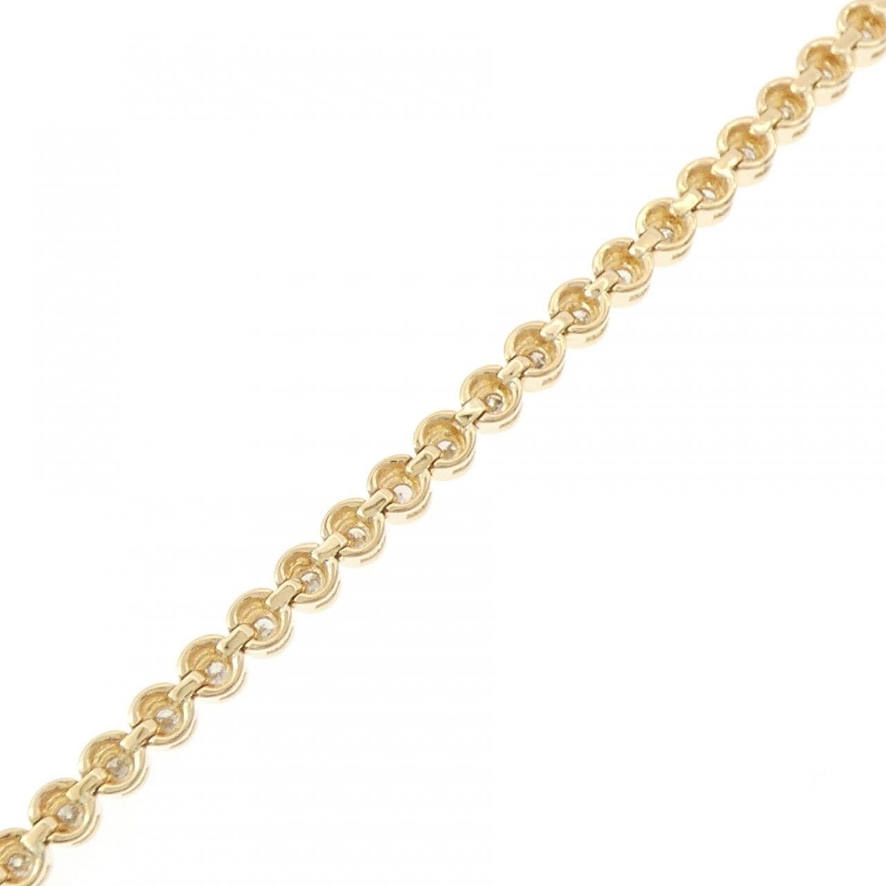 K18YG ダイヤモンド ブレスレット 1.00CT