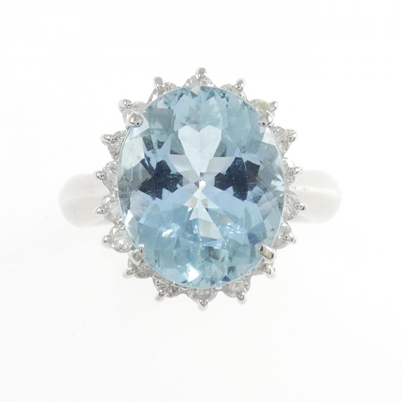 PT900 アクアマリン リング 5.35CT