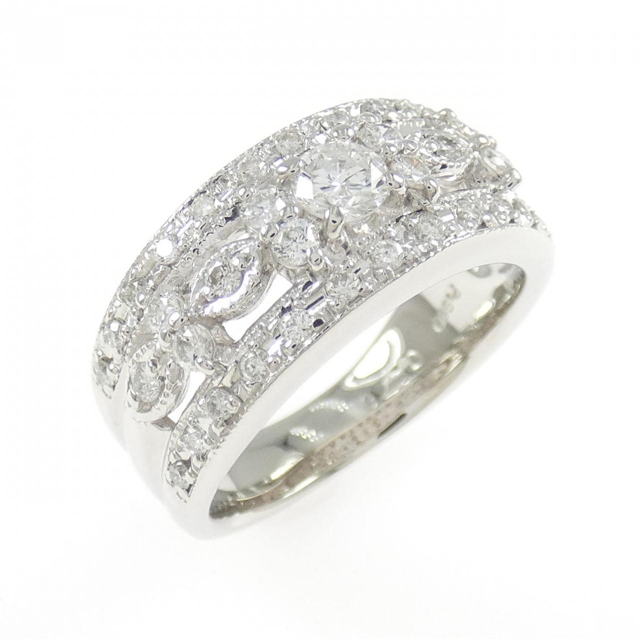 コメ兵｜PT900 ダイヤモンド リング 0.76CT｜ジュエリー｜リング