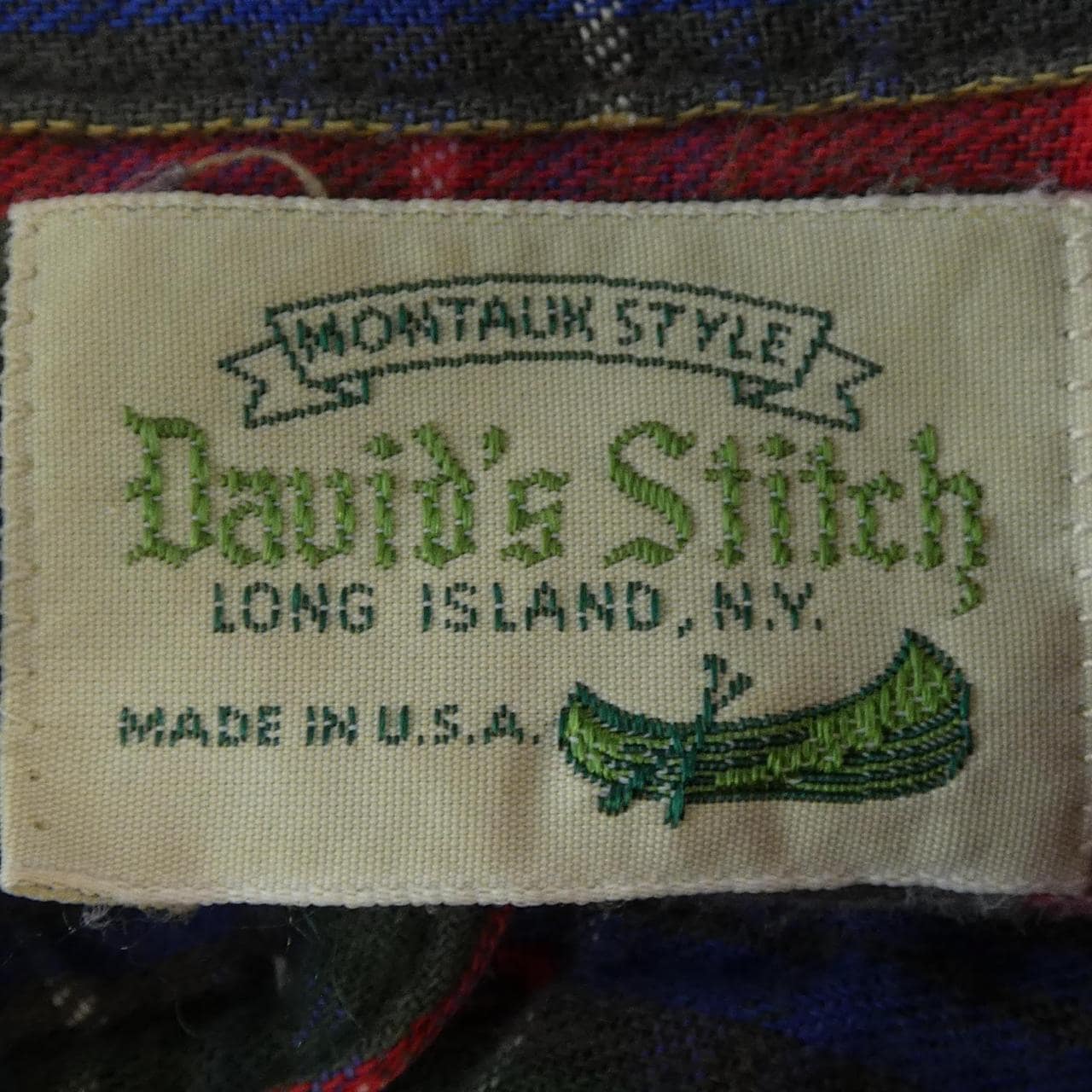 【ヴィンテージ】DAVID'S STITCH シャツ