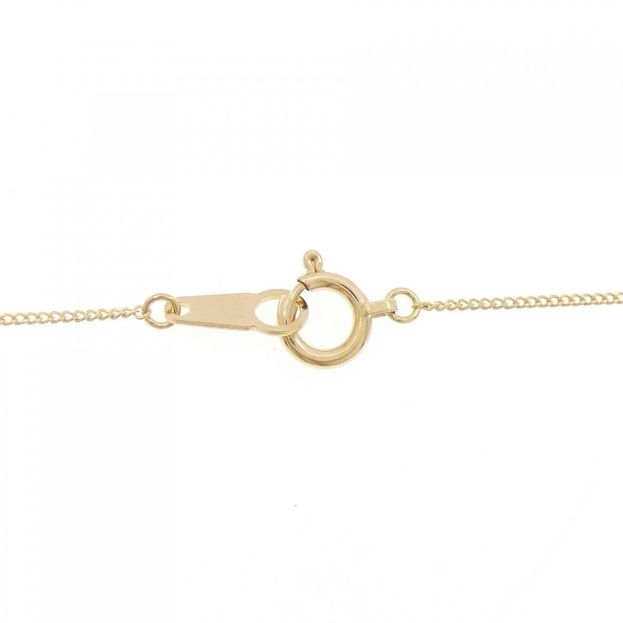 K18YG ダイヤモンド ネックレス 0.11CT