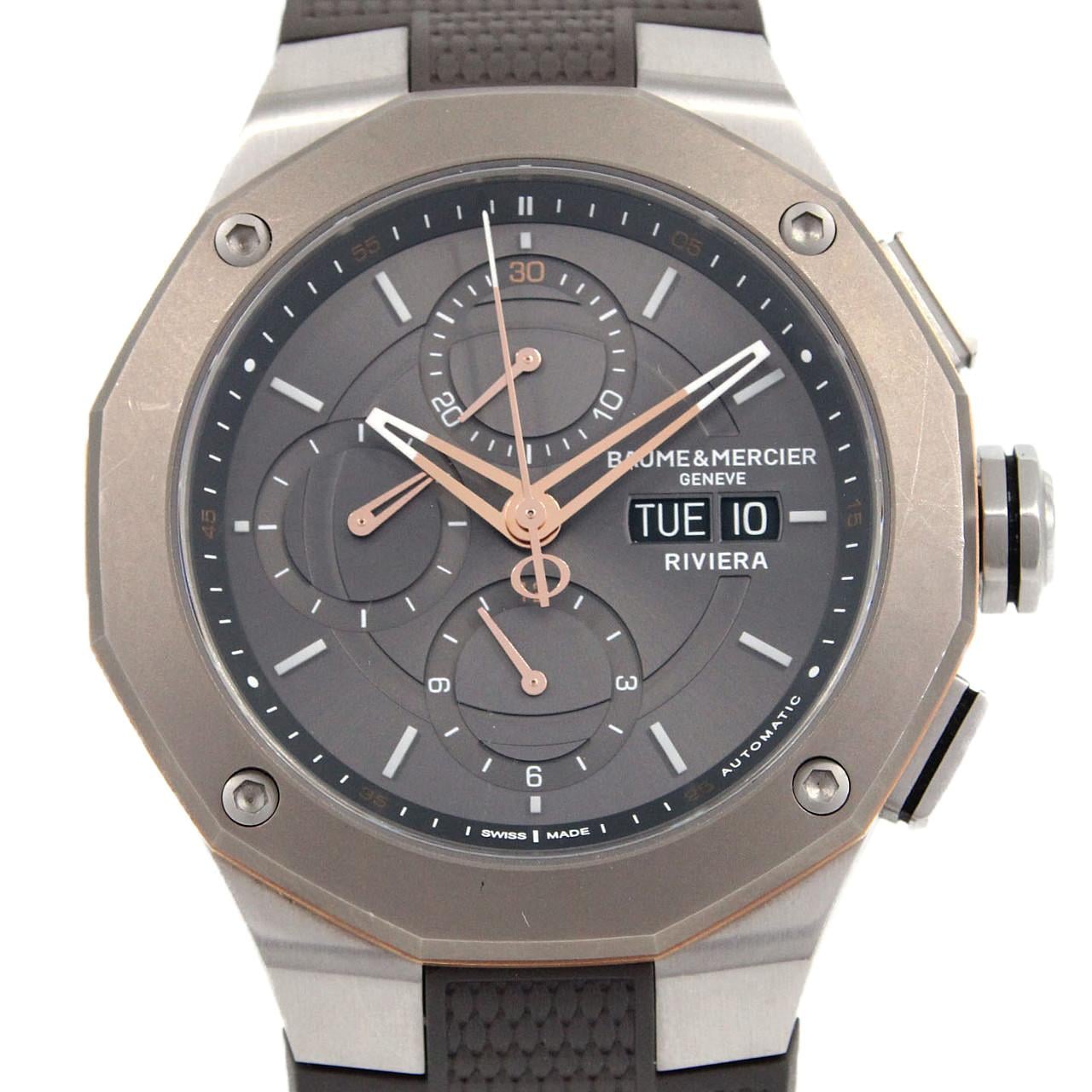 【ノーメンテナンス還元価格】ボーム&メルシェ リエビラ コンビ M0A10722 SSxTI 自動巻