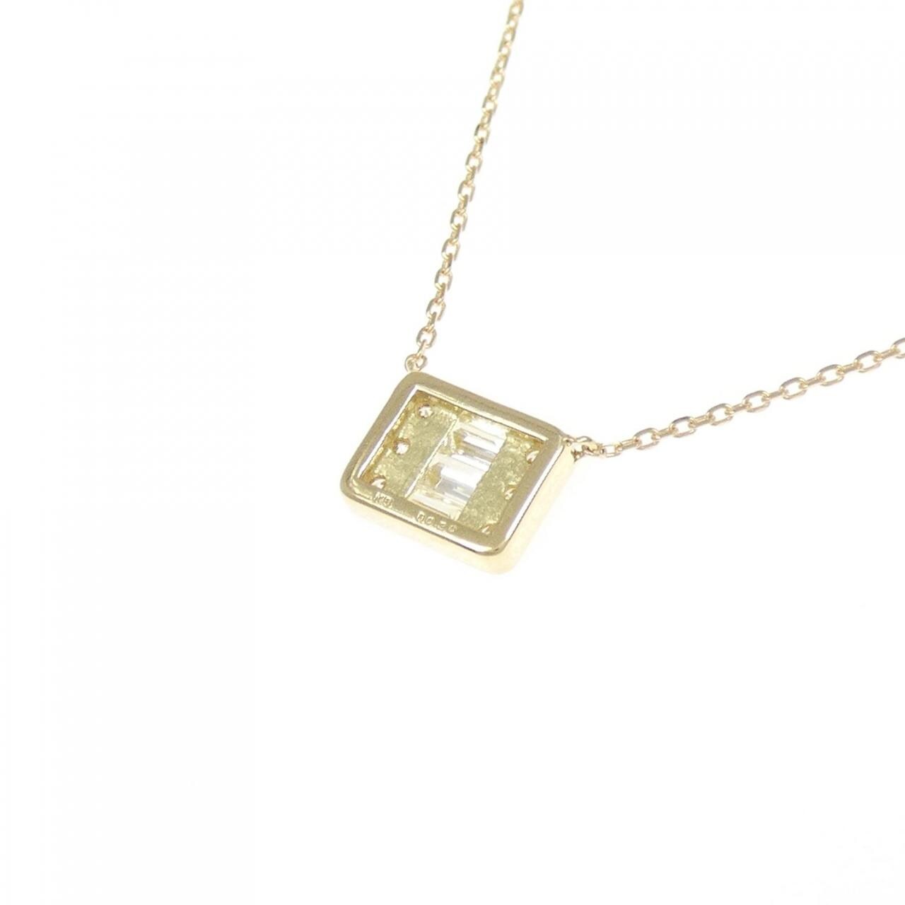 【新品】K18YG ダイヤモンド ネックレス 0.30CT