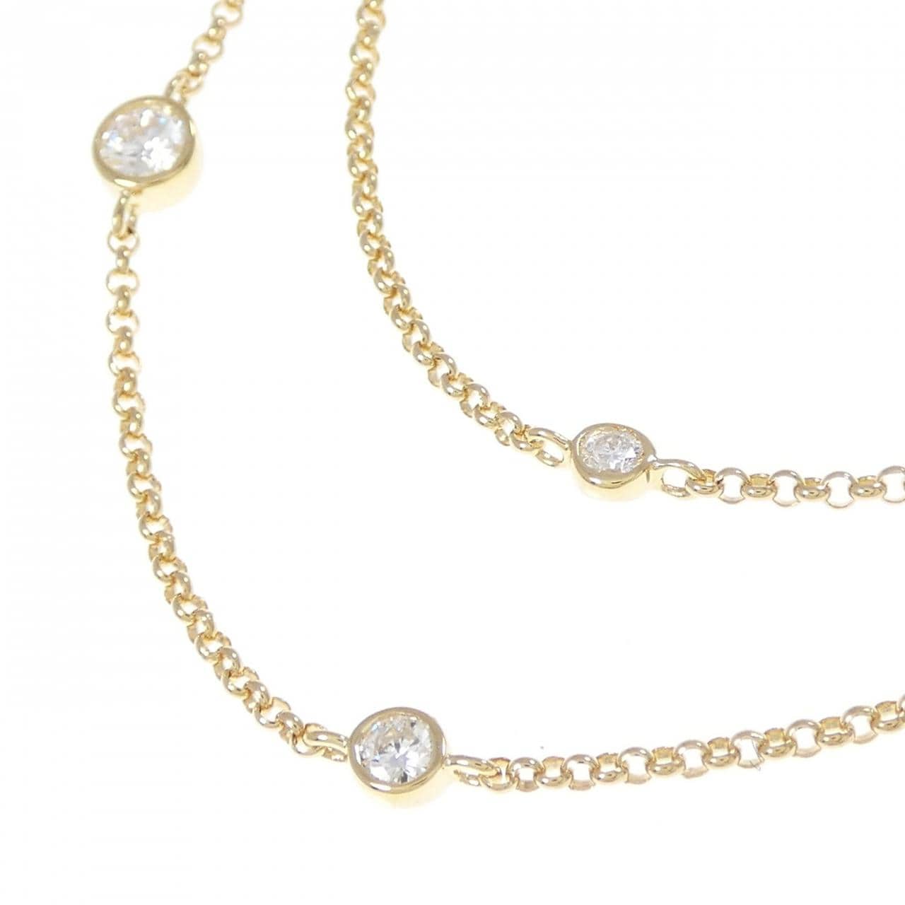 ミキモト ダイヤモンド ネックレス 1.01CT