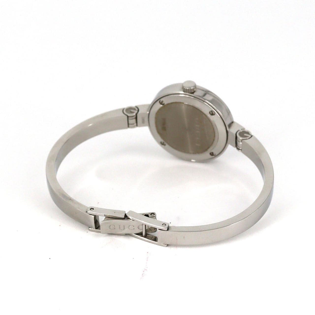 【ノーメンテナンス還元価格】グッチ 105/ガーネット 105/YA105534 SS クォーツ