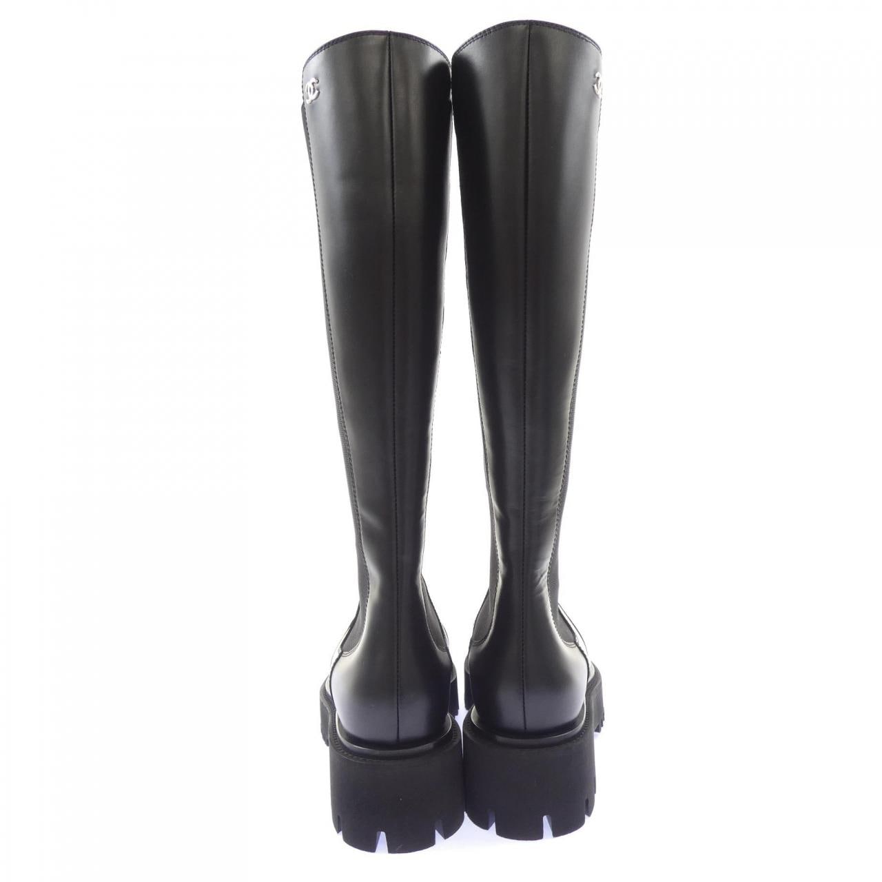 シャネル CHANEL ハイブーツ HIGH BOOTS G45786B17237 ロングブーツ