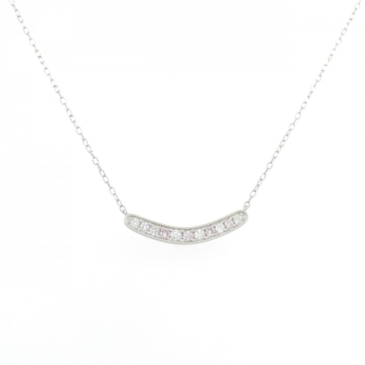 PT900/PT850 ダイヤモンド ネックレス 0.19CT