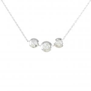 K18WG ダイヤモンド ネックレス 0.50CT