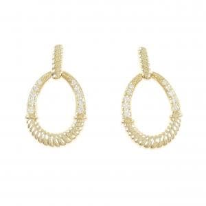 K18YG ダイヤモンド ピアス 0.22CT